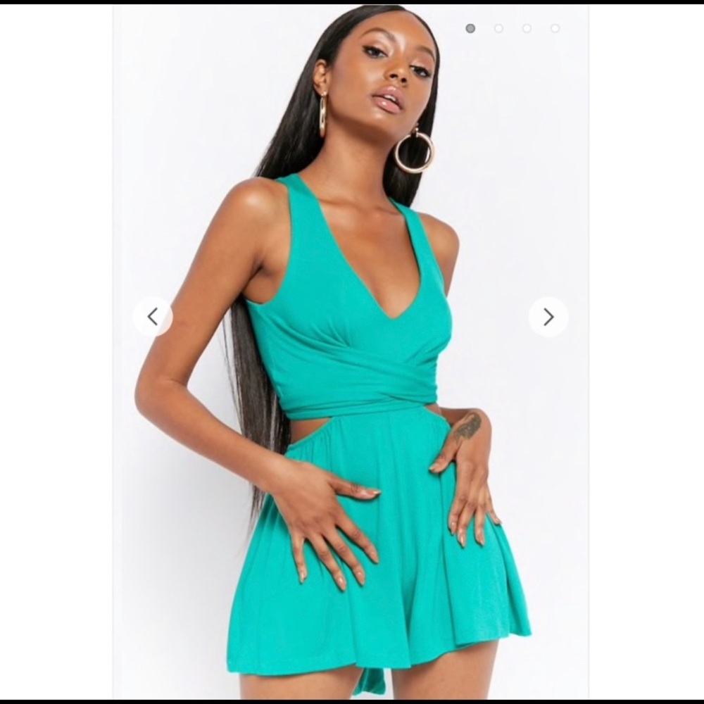Cut out wraparound romper size small. $25 OBO